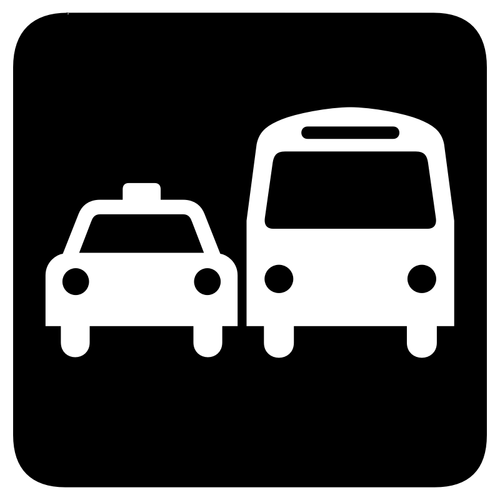 Airport Transfer Sign Clipart