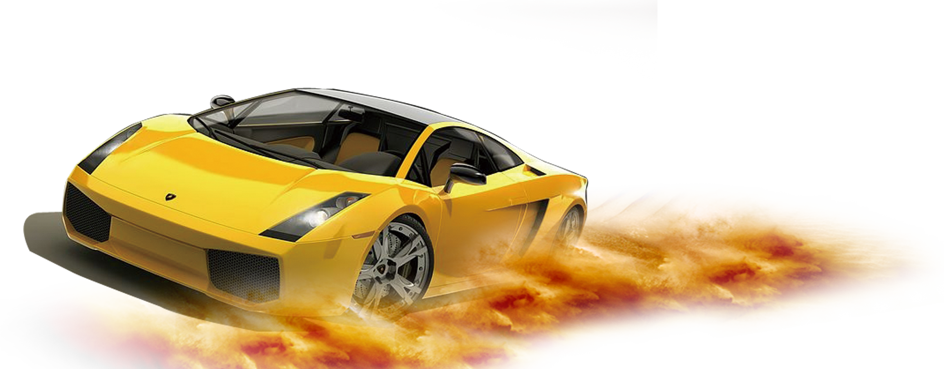 Lamborghini Car Yellow Sports Decoration Gallardo Pattern Clipart