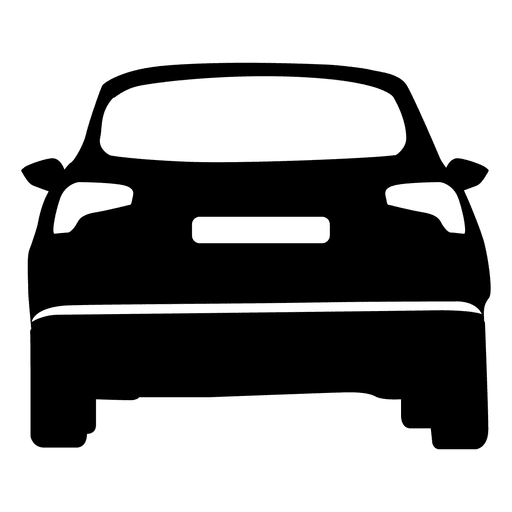 Car Vector Silhouette Perspective Download HQ PNG Clipart