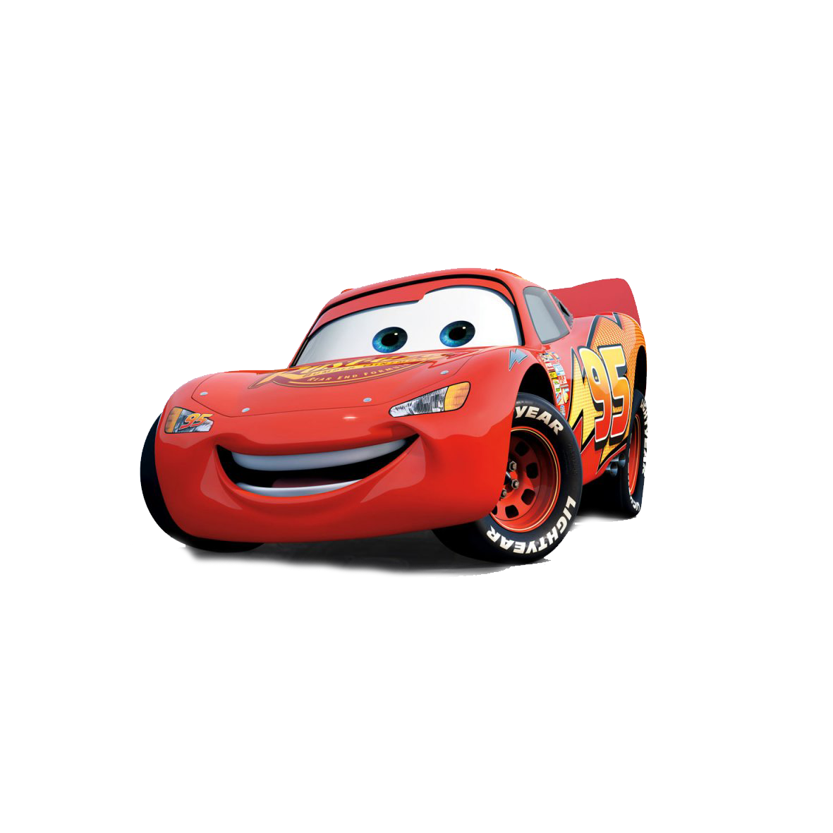 Cars Mcqueen Lightning Mater Car Cartoon Pixar Clipart