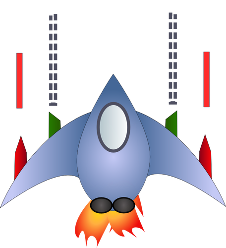 Cartoon Spaceship Clipart
