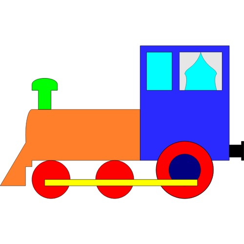 Locomotive Toy Cartoon Clip Art Clipart
