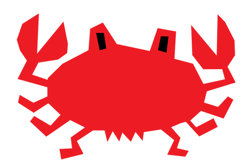 Red Crab Image Clipart