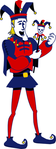 Singing Jester Image Clipart