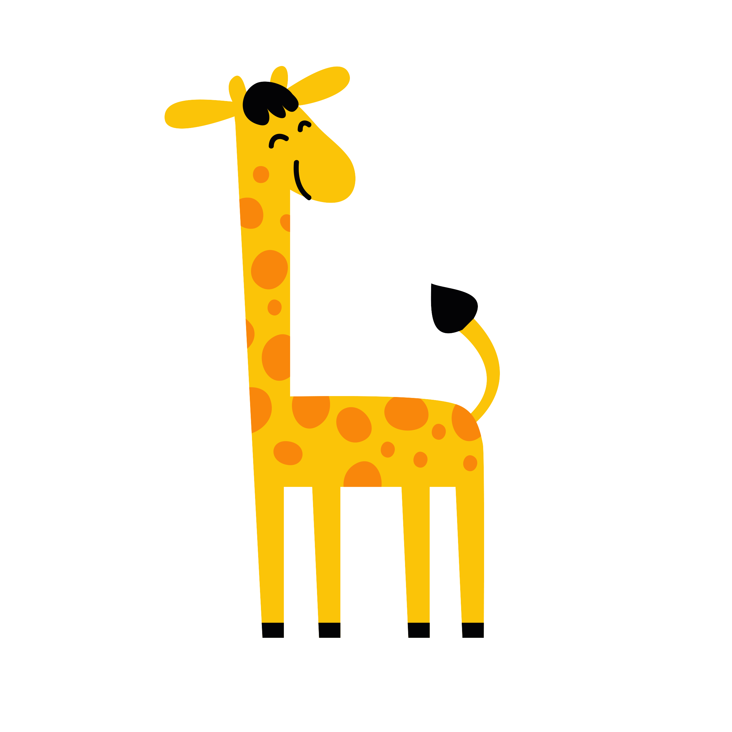 Giraffe Cartoon Northern Download Free Image Clipart