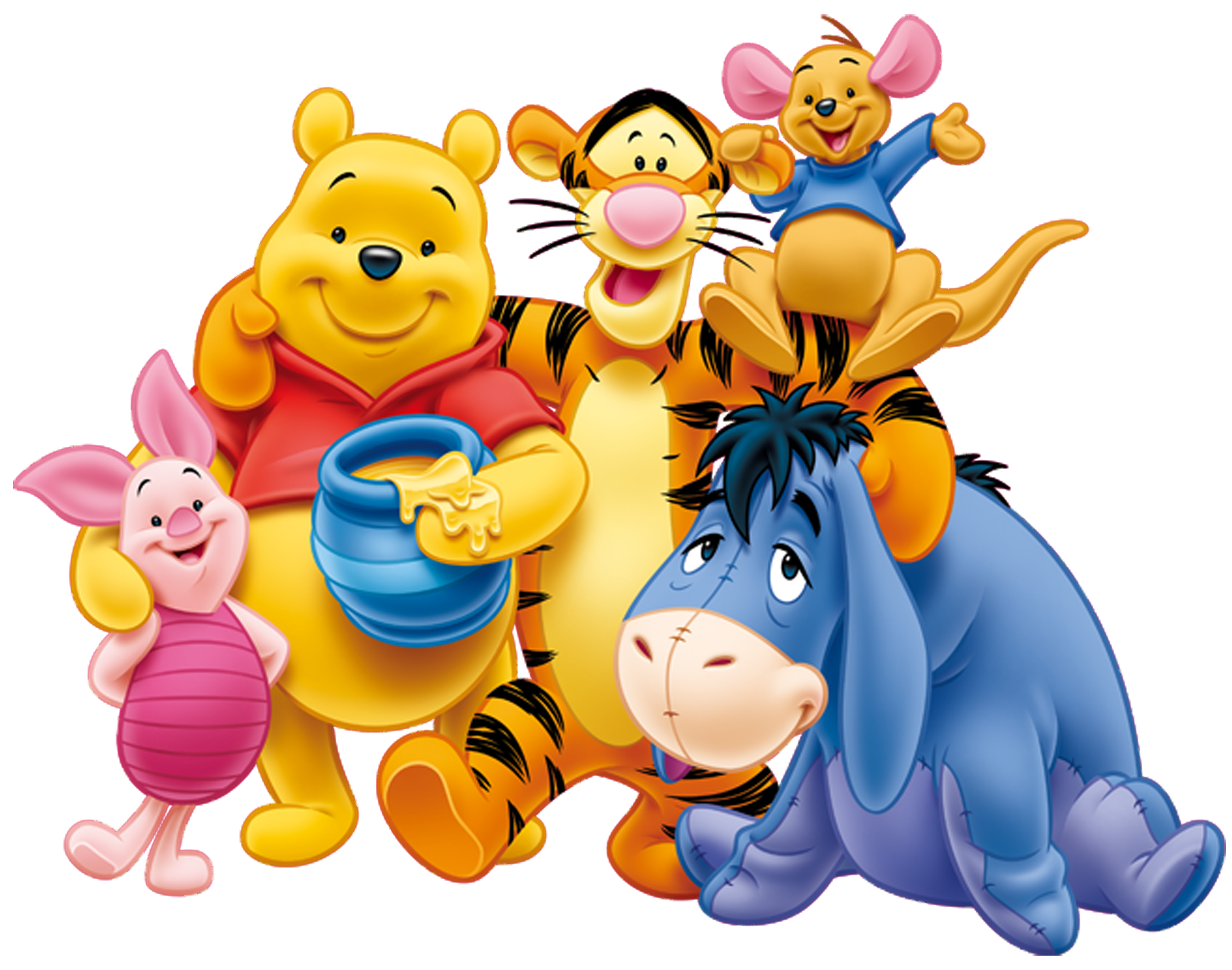 Winnie-The-Pooh And Piglet Winnie Of Transparent Eeyore Clipart