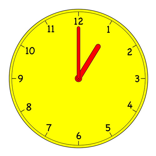 Analogue Clock Clipart