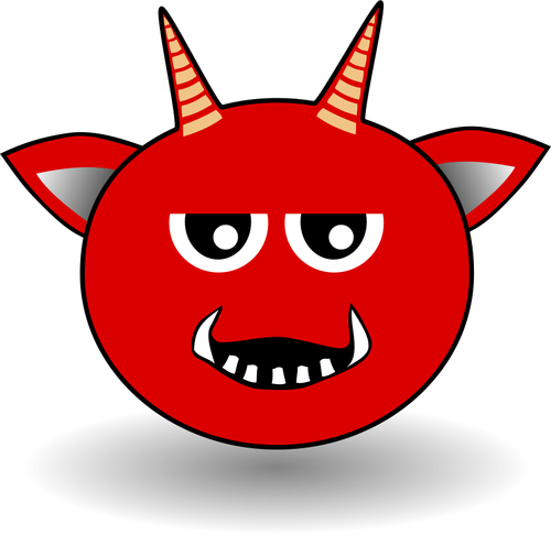 Little Red Devil Cartoon Clipart