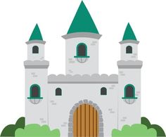 Castle On Christmas Digital Papers Png Images Clipart