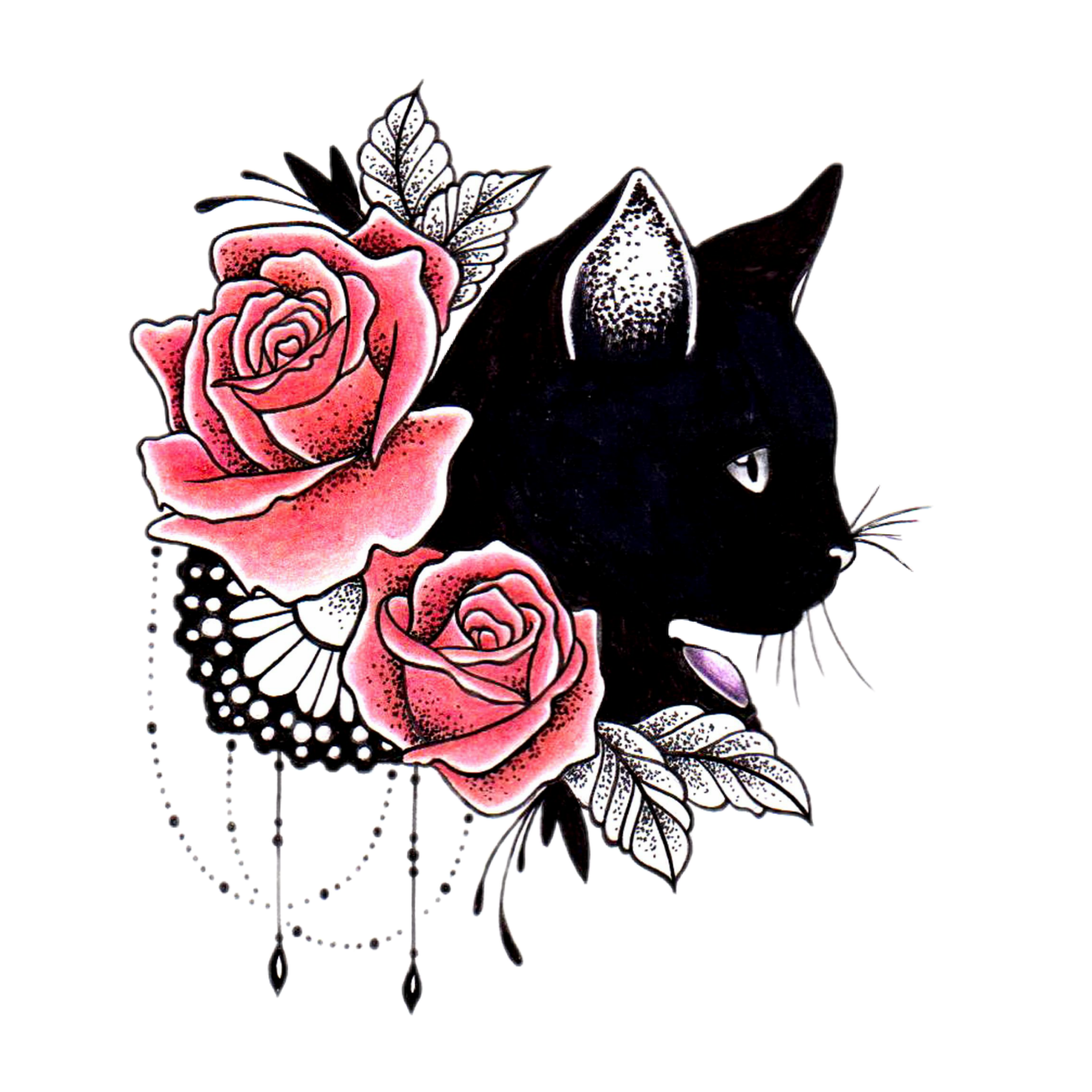 Tattoo Cover-Up Sleeve Cat Free Clipart HD Clipart