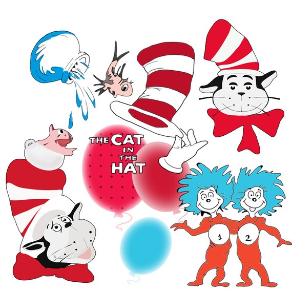 Free Cat In The Hat Dr Seuss Clipart