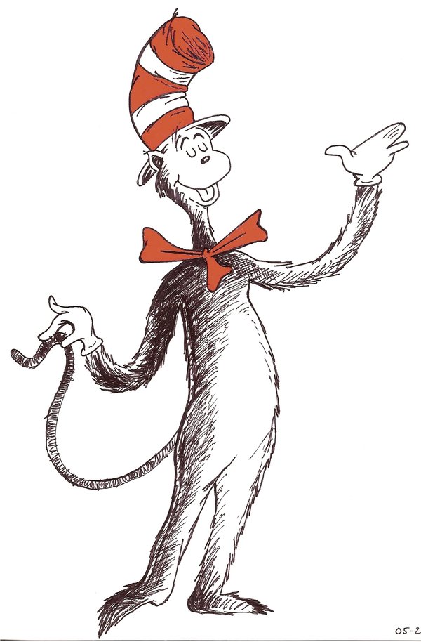 Cat In The Hat Png Image Clipart