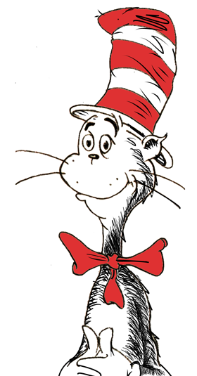 Images For Cat In The Hat Thing Clipart