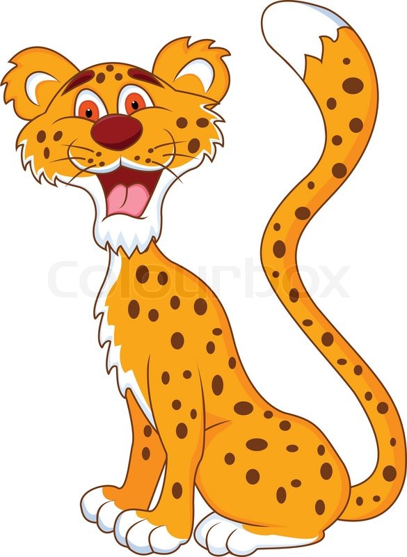 Baby Cheetah Cartoon Kid Png Images Clipart