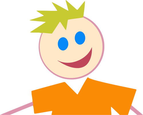 Child With Smile Clipart