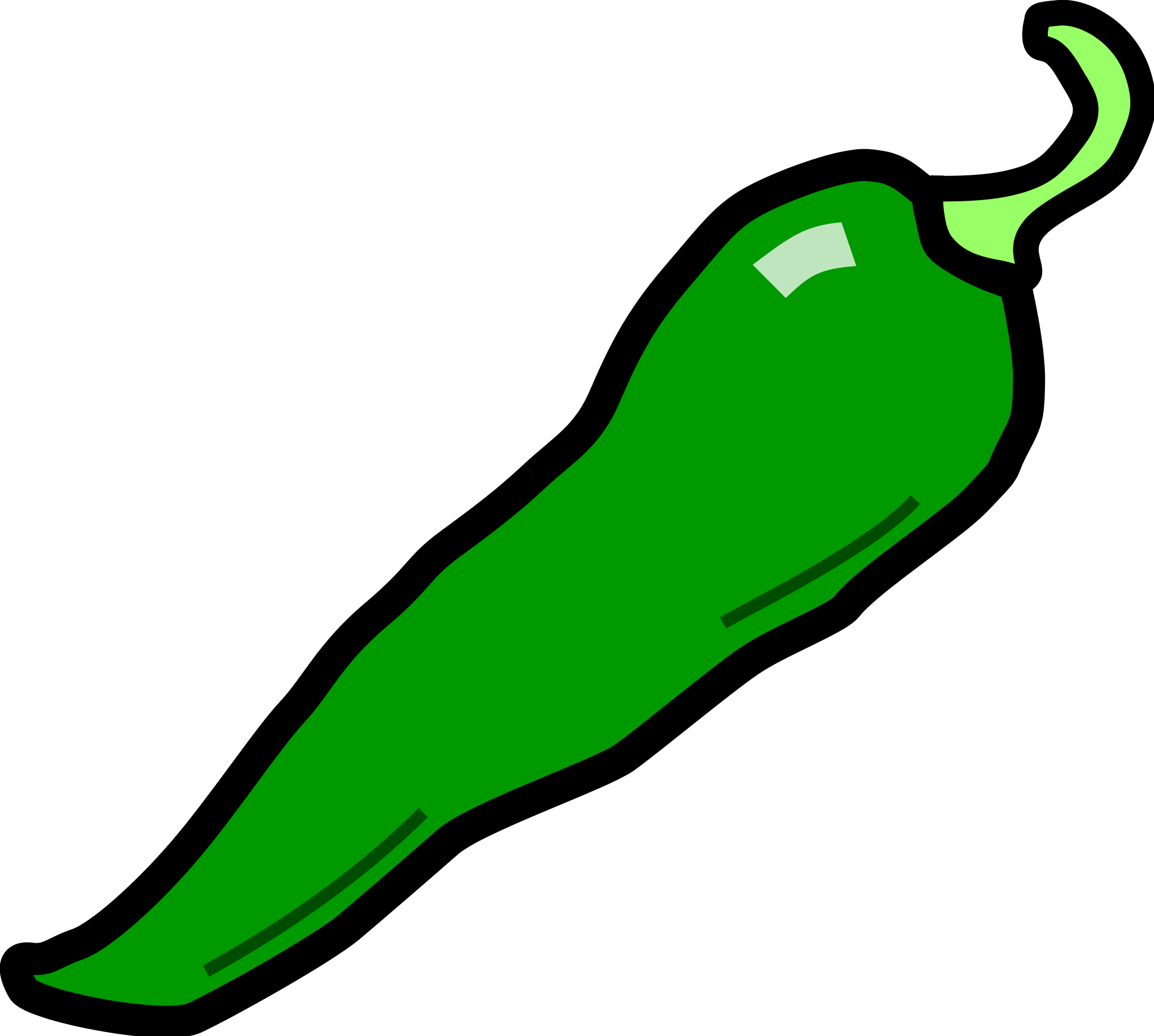 Chili Green Hd Image Clipart