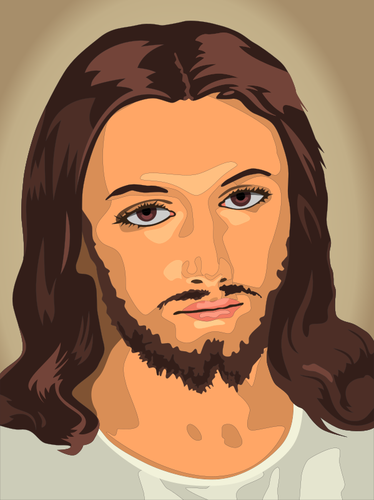 Portrait Of Jesus Christ Clipart