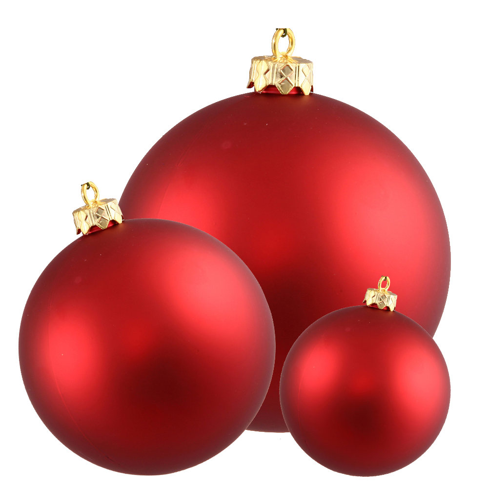 Ball Ornament Tree Decoration Christmas Red Clipart