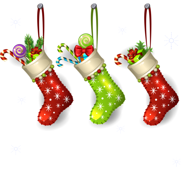 Claus Ornament Christmas Santa Stocking Free Frame Clipart