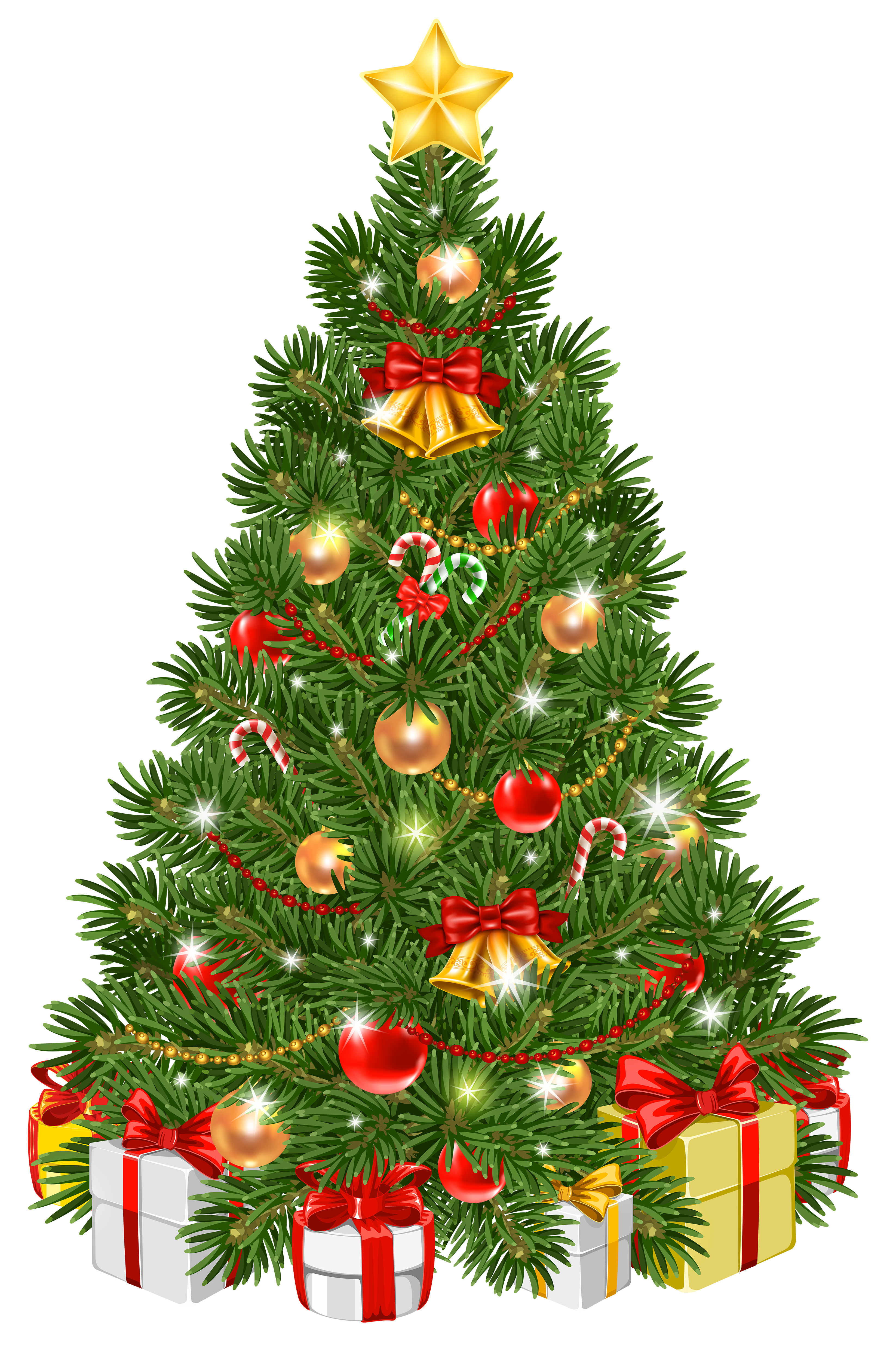 Tree Ornament Transparent Decorated Christmas Day Clipart