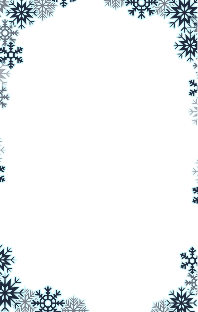 Border Snowflake Free Transparent Image HD Clipart