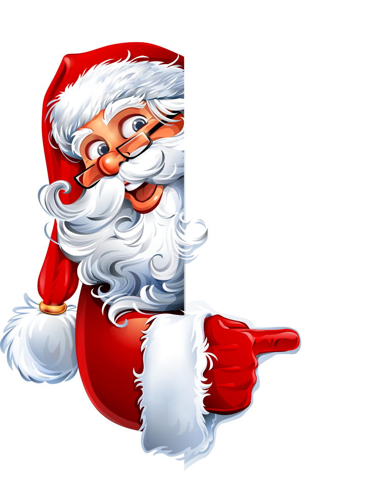 From Santa Claus Mrs. Vector Advertising Letter Clipart