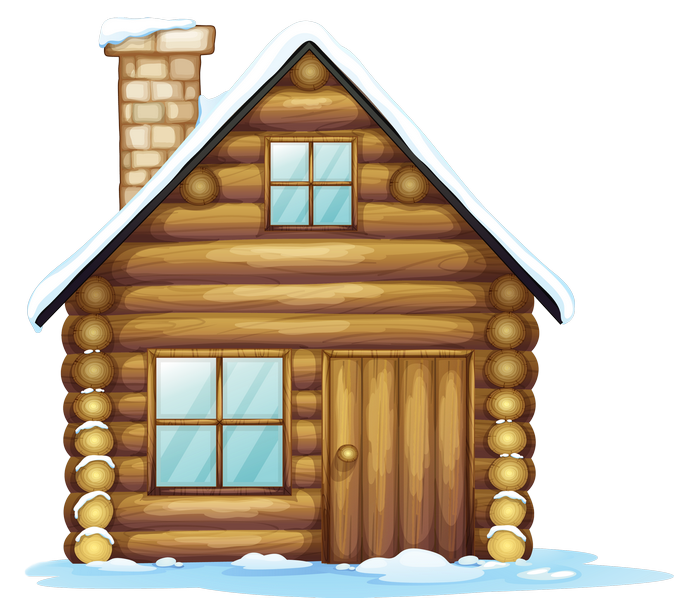 Winter Gingerbread Christmas House Free Download PNG HQ Clipart