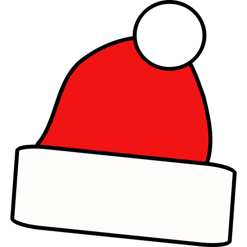 Of A Plain Christmas Hat, Clipart