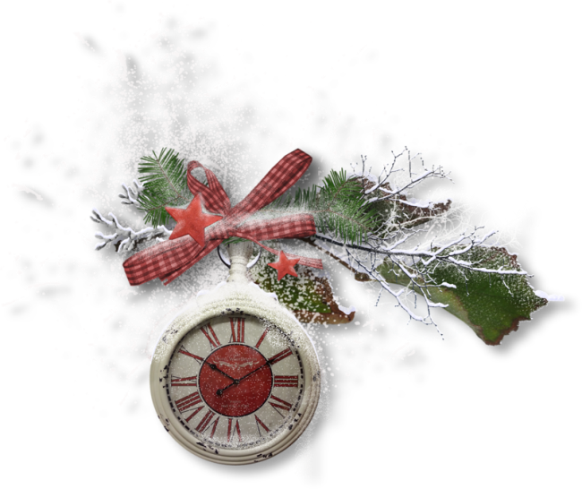 Portable Clock Ornament Day Graphics Christmas Network Clipart