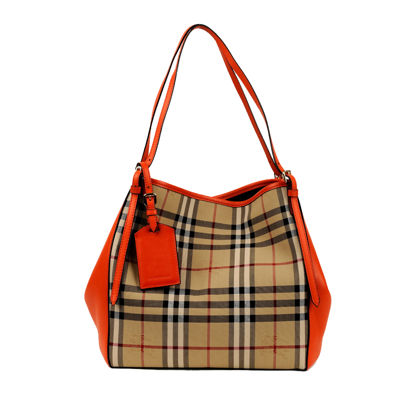 Handbag Burberry Orange Tote Bag Free Transparent Image HD Clipart