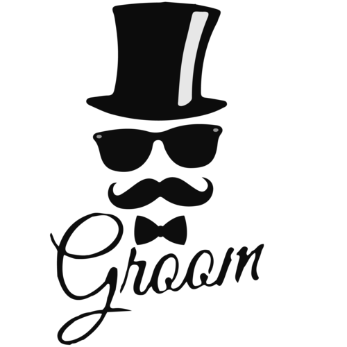 T-Shirt Bridegroom Best Groomsman Man Free Transparent Image HQ Clipart
