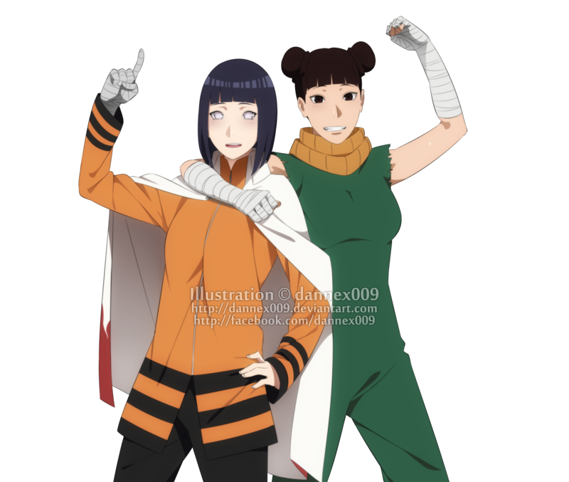 Gaara Hinata Uzumaki Hyuga Tenten Rock Naruto Clipart