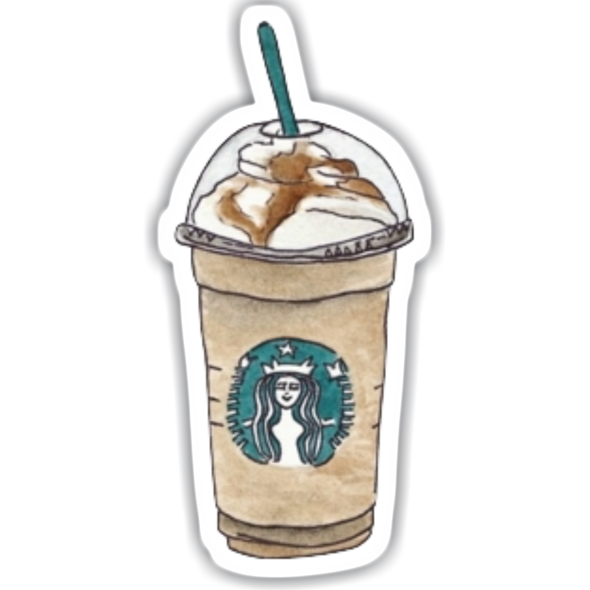 Coffee Iced Chocolate Hot Starbucks Emoji Clipart