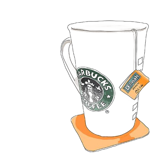 Tea Coffee Cup Starbucks Bag Free Clipart HD Clipart