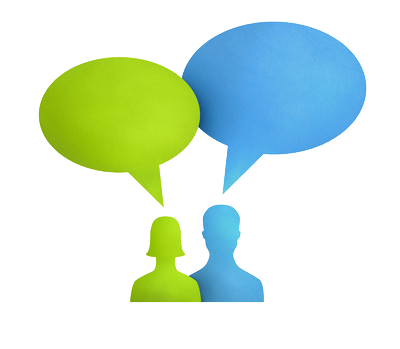 And We To Communication Balloon Men Illustration Clipart