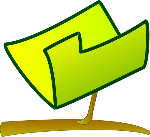 Of Green Computer Sign Clipart