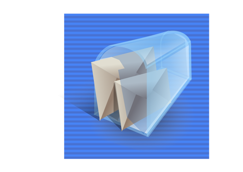 Blue Background Mail Box Computer Icon Clipart