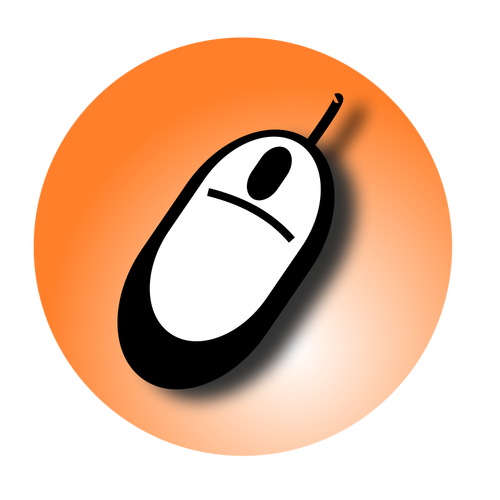 Mouse In Circle Clipart