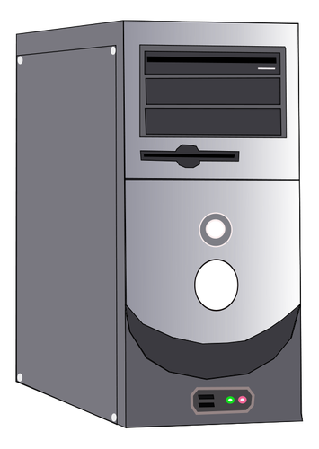 Computer System Case Clipart