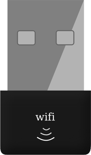 Usb Wi-Fi Adapter Clipart
