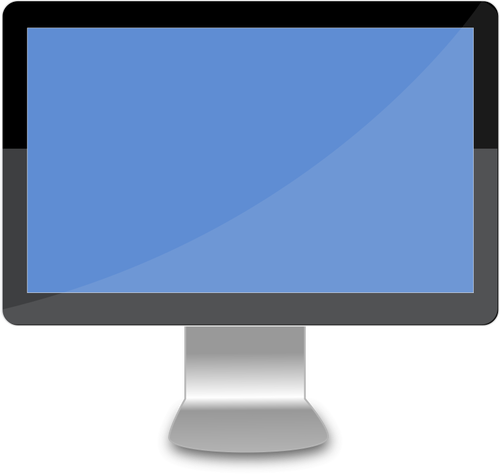 Modern Wide Desktop Clipart