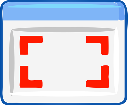 Computer Windows Select Icon Clipart