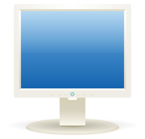 Computer Lcd Display Clipart