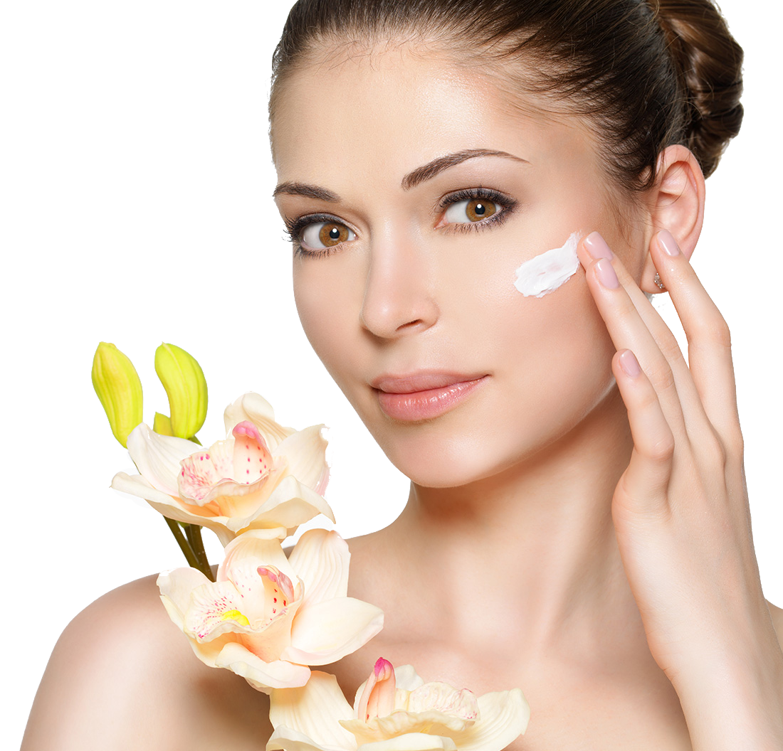 And Flowers Beauty Makeup Face Cosmetics Lotion Clipart
