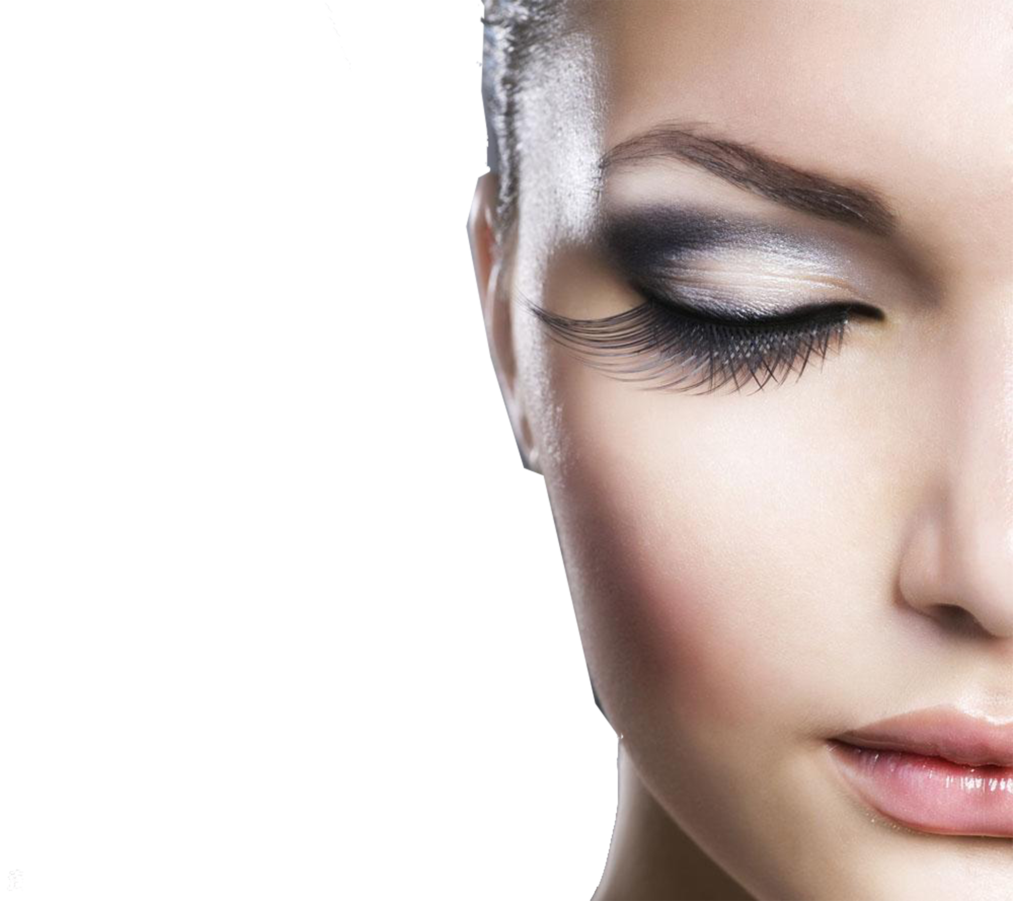 Eyelashes Beauty Eyelash Parlour Close-Up Women'S Extensions Clipart