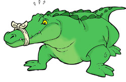 Scary Crocodile Kid Free Download Png Clipart