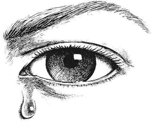 Crying Eyes And Eyes On Transparent Image Clipart