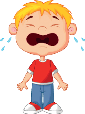 Young Boy Cartoon Crying The Arts Image Clipart