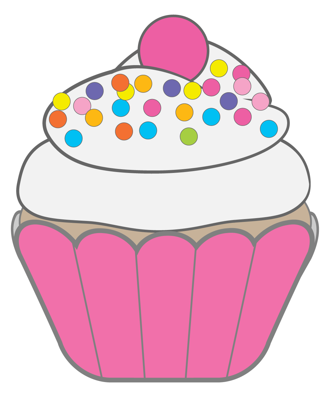 Cupcake Black And White Images Hd Photos Clipart