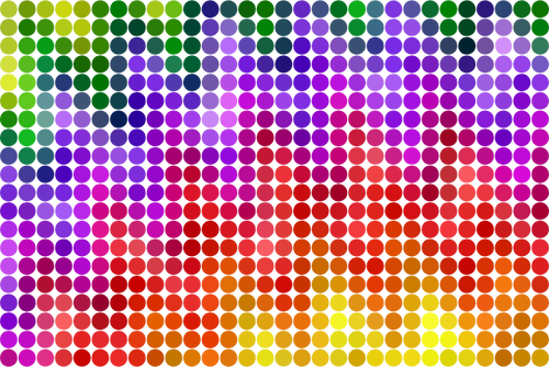 Colourful Background 27 In Dots Clipart